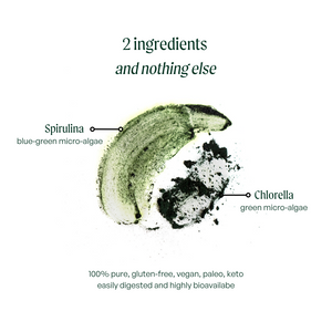 Premium Spirulina & Chlorella Algae 